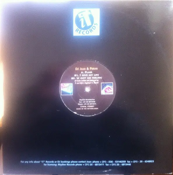 Album cover for Flair by DJ Jean & Peran