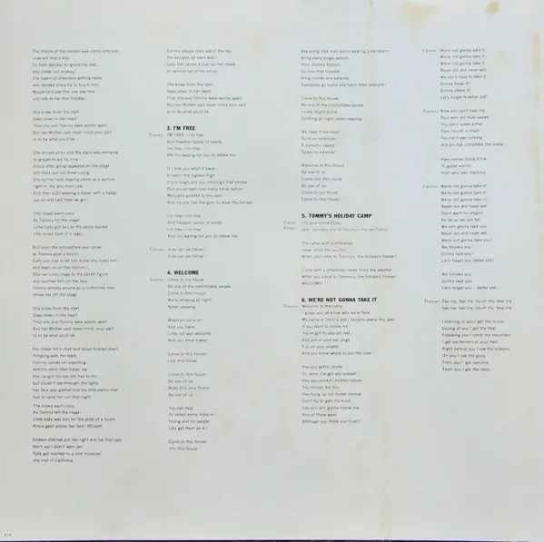 Who, The - Tommy, Rock, Hard Rock, Pop Rock, 1980 - Polydor, Japan, Vinyl 2x LP, Album, Reissue, Stereo Gatefold