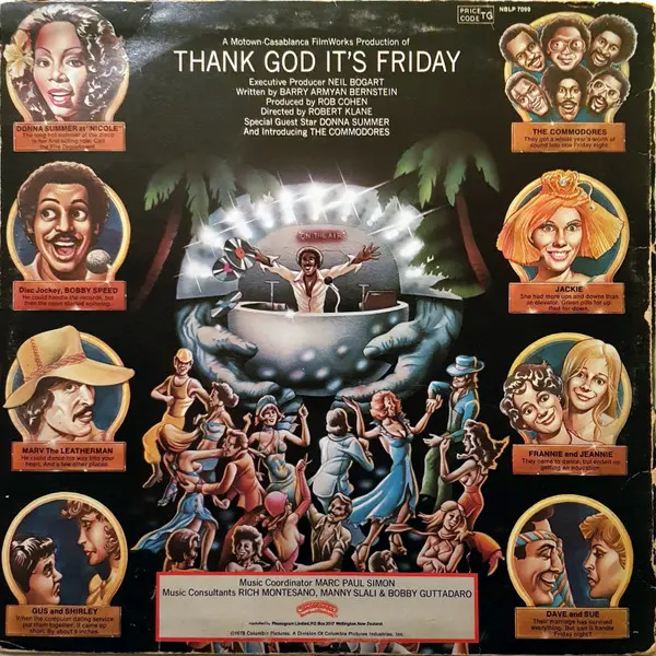 Various - Thank God It's Friday (The Original Motion Picture Soundtrack), Electronic, Funk / Soul, Stage & Screen, Disco, Sou