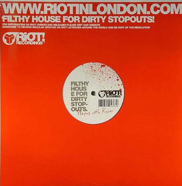 Album cover for Playing With Knives by BK