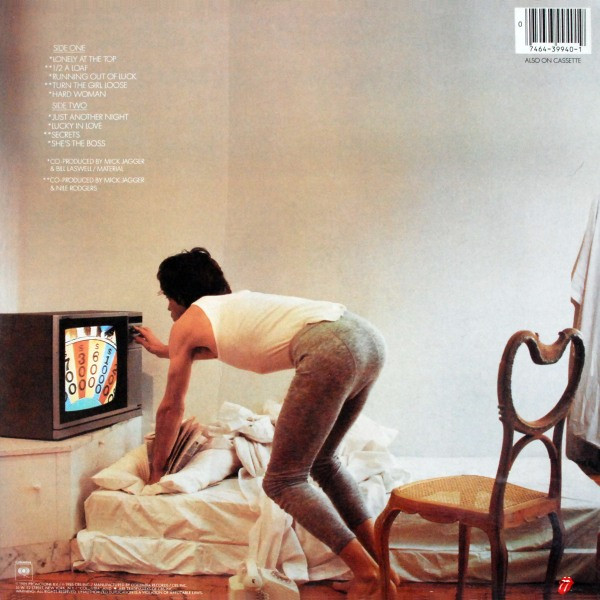 Mick Jagger - She's The Boss - 1985 - Pop Rock, Rock & Roll - Columbia - Vinyl 1x LP, Album, Stereo Pitman Pressing