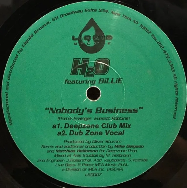 Nobody's Business (Remixes By Deep Zone And Sharp)