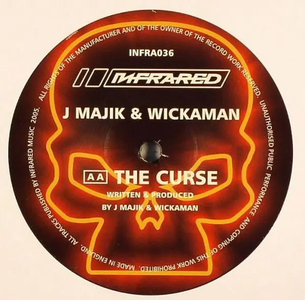 J Majik & Wickaman - Now Its Over / The Curse, Electronic, Drum n Bass, 2005 - Infrared, UK, Vinyl 1x 12", 45 RPM