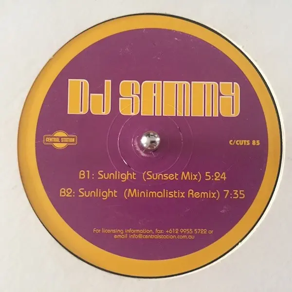 Various - Central Cuts 85, Electronic, Euro House, Trance, 2003 - Central Cuts, Australia, Vinyl 1x 12", 33 ⅓ RPM