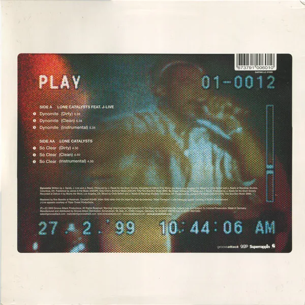 Album cover for Dynomite / So Clear by Lone Catalysts