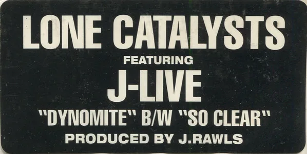 Album cover for Dynomite / So Clear by Lone Catalysts