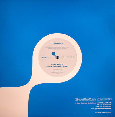Outlanders - Silent Conflict, Electronic, Progressive House, 2001 - Gravitation Records, UK, Vinyl 1x 12"