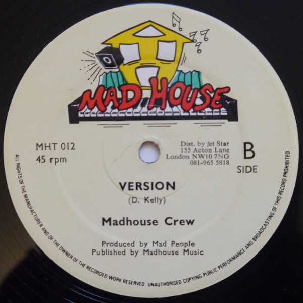 Wayne Wonder / Madhouse Crew - Karma Charmeleon, Reggae, Dancehall, 1993 - Mad House, UK, Vinyl 1x 12", 45 RPM, Stereo