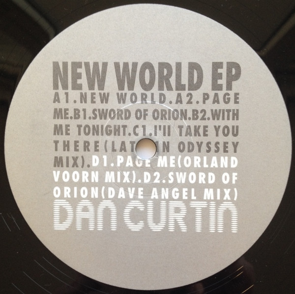 Dan Curtin - New World EP, Electronic, House, Latin, Techno, Tribal, 1998 - Sublime Records (3), Japan, Vinyl 2x 12", 33 ⅓ RP