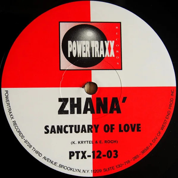 Album cover for Sanctuary Of Love by Zhana Saunders