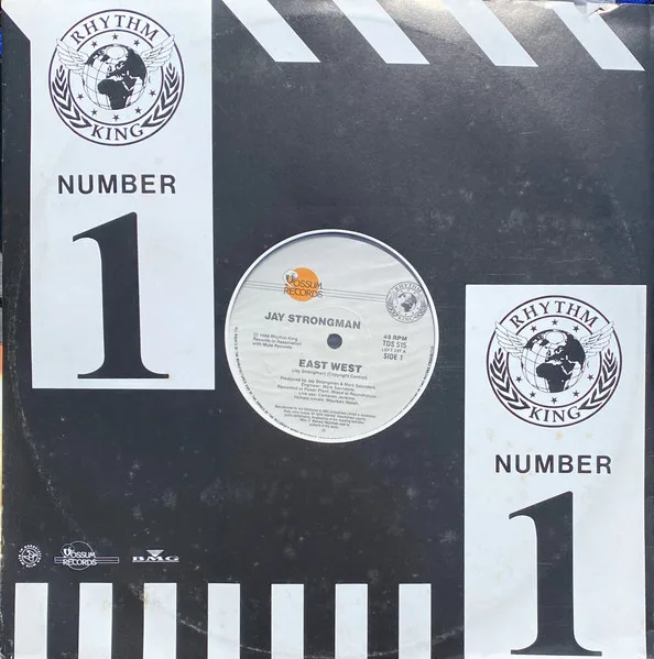 Album cover for East West by Jay Strongman