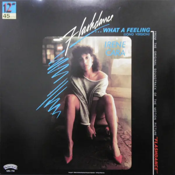 Irene Cara - Flashdance ... What A Feeling, Electronic, Stage & Screen, Disco, Synth-pop, 1983 - Casablanca, Japan, Vinyl 1x 