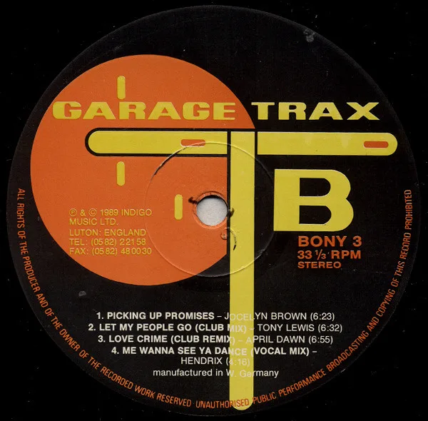 Album cover for Garage Trax 3 - The Garage Sound Of Easy Street Records by Various