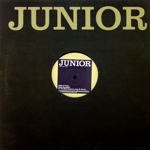 Heller & Farley - Deep Sensation, Electronic, Deep House, House, 1999 - Junior (5), UK, Vinyl 1x 12", 33 ⅓ RPM