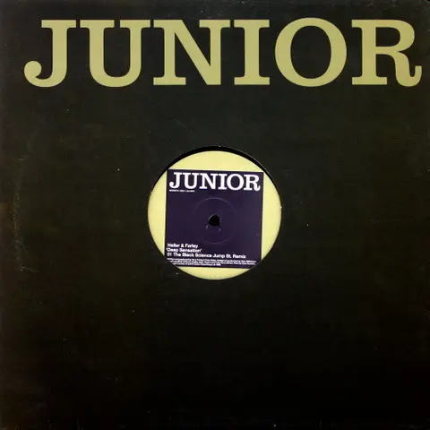 Heller & Farley - Deep Sensation, Electronic, Deep House, House, 1999 - Junior (5), UK, Vinyl 1x 12", 33 ⅓ RPM