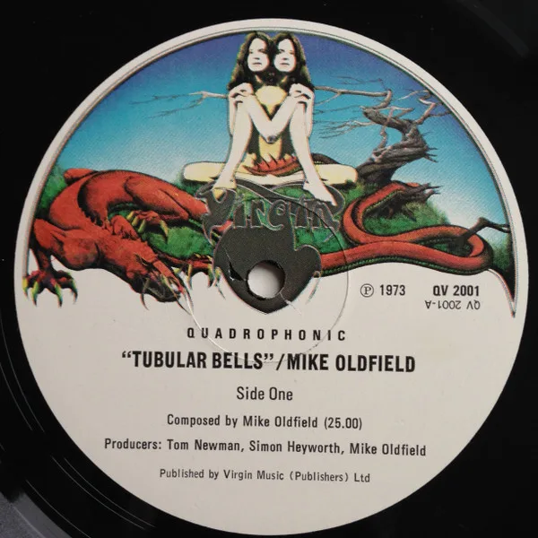 Album cover for Tubular Bells by Mike Oldfield