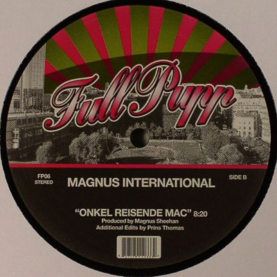 Magnus International - Kosmetisk, Electronic, House, Nu-Disco, 2006 - Full Pupp, Norway, Vinyl 1x 12"
