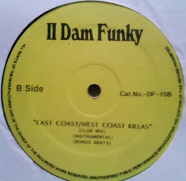 Various - Untitled, Hip Hop, II Dam Funky, US, Vinyl 1x 12", Unofficial Release