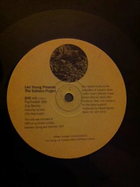 Album cover for The Subiaco Project by Leo Young