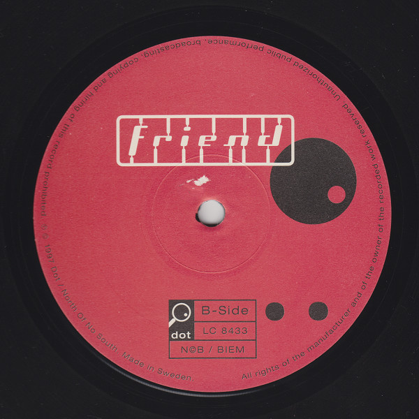 Friend - Chromosome For Sale, Electronic, Downtempo, Drum n Bass, 1997 - Dot, Sweden, Vinyl 1x 12", 33 ⅓ RPM