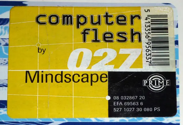 Mindscape - Computer Flesh, Electronic, Hardcore, Industrial, Techno, 1994 - Prime, Netherlands, Vinyl 1x 12"