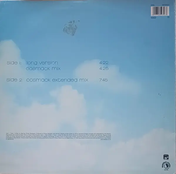 Des'ree - Life - 1998 - Downtempo, House - Dusted Sound Recordings, Sony Soho Square - Vinyl 1x 12", 33 ⅓ RPM