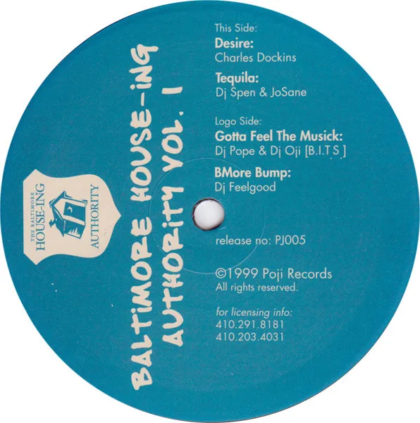 Album cover for The Baltimore House-Ing Authority Vol. I by Various