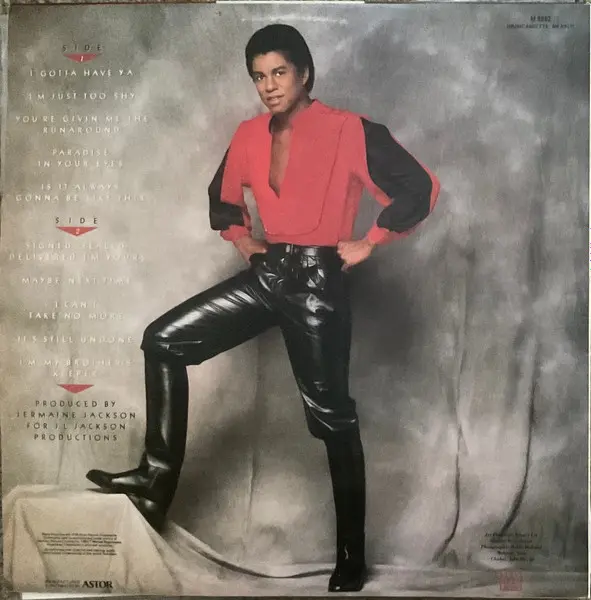 Jermaine Jackson - I Like Your Style, Funk / Soul, Disco, Soul, 1981 - Motown, Australia, Vinyl 1x LP, Album
