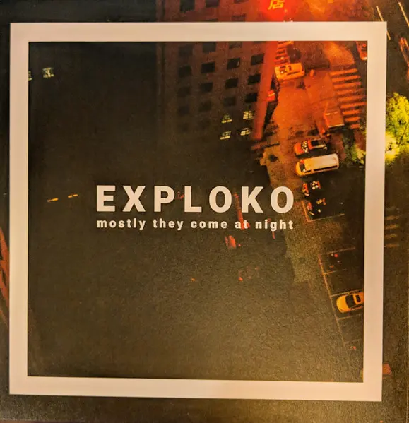 Exploko - Mostly They Come At Night, Electronic, Experimental, 2018 - Drty Shdws Prjkt, Australia, Vinyl 1x LP, Album 180 gra