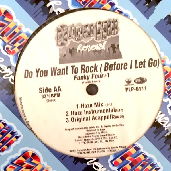 Treacherous Three / Funky 4 + 1 - Yes We Can / Do You Want To Rock (Before I Let Go), Hip Hop, 1997 - P-Vine Records, Japan, 