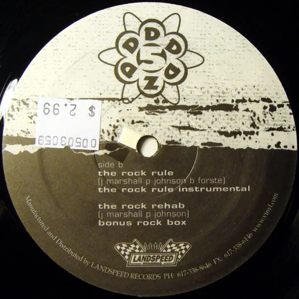 Five Deez - Blue Light Special / The Rock Rule, Hip Hop, B.U.K.A. Entertainment, US, Vinyl 1x 12", 33 ⅓ RPM, Repress