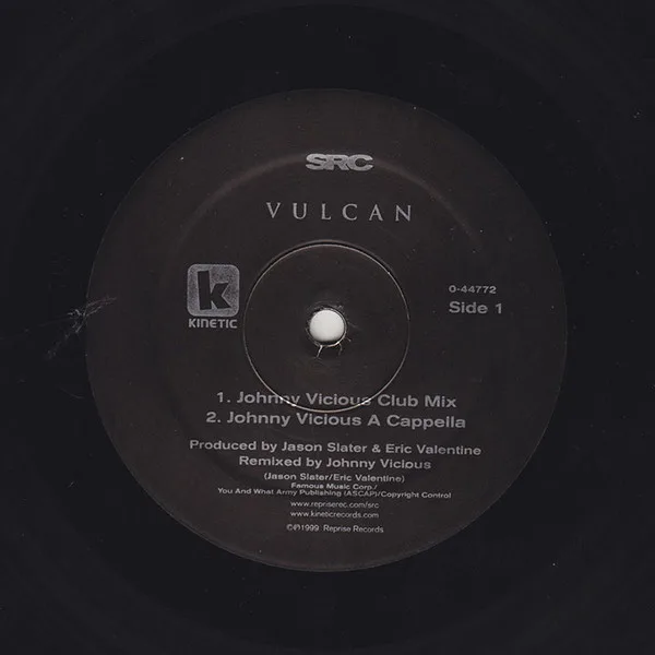 Album cover for Vulcan by Snake River Conspiracy
