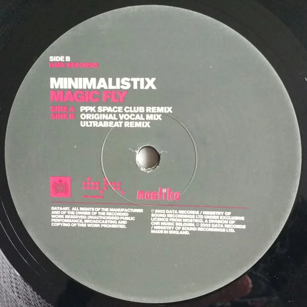 Album cover for Magic Fly by Minimalistix