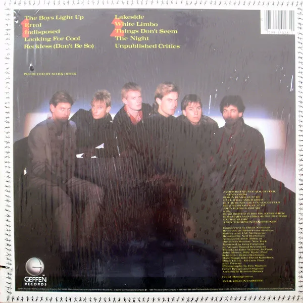 Album cover for Semantics by Australian Crawl