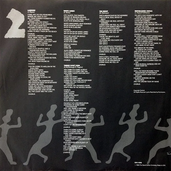 Album cover for Semantics by Australian Crawl