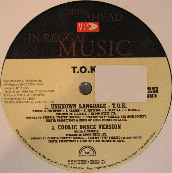 Album cover for Gal Yuh Ah Lead by T.O.K.