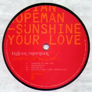 Album cover for Sunshine Of Your Love by Indian Ropeman