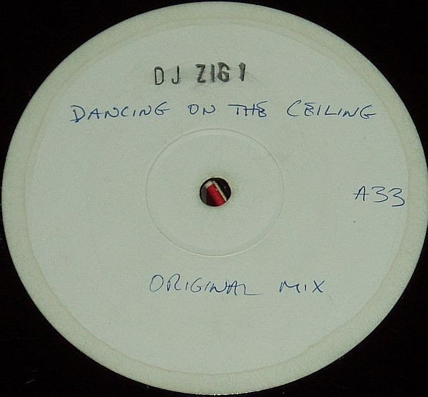 DJ Zigi - Dancing On A Ceiling, Electronic, Hard House, 1998 - Pukka Records, UK, Vinyl 1x 12", 33 ⅓ RPM, White Label