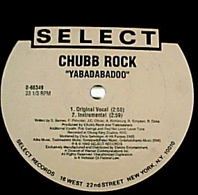 Album cover for Yabadabadoo / I'm Too Much by Chubb Rock