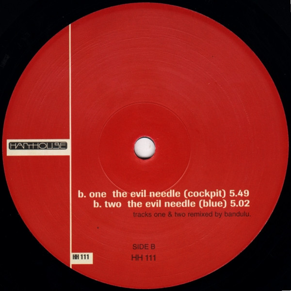 Alter Ego Versus David Holmes - The Evil Needle, Electronic, Minimal, Tech House, Techno, 1997 - Harthouse, Germany, Vinyl 1x