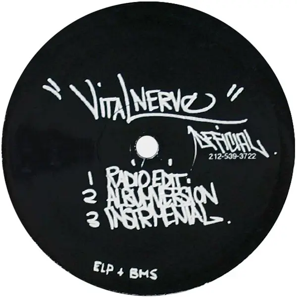 Company Flow - Eight Steps To Perfection / Vital Nerve, Hip Hop, 1996 - Official Recordings, US, Vinyl 1x 12"