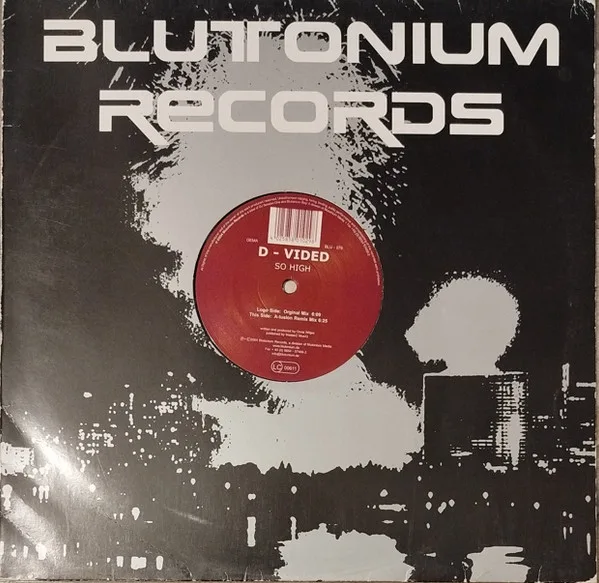 Album cover for So High by D-Vided