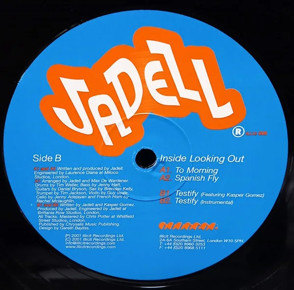 Album cover for Inside Looking Out by Jadell