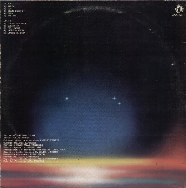 Bruno Tavernese - Marea - 1978 - Pop Rock, Prog Rock - Numero Uno - Vinyl 1x LP, Album