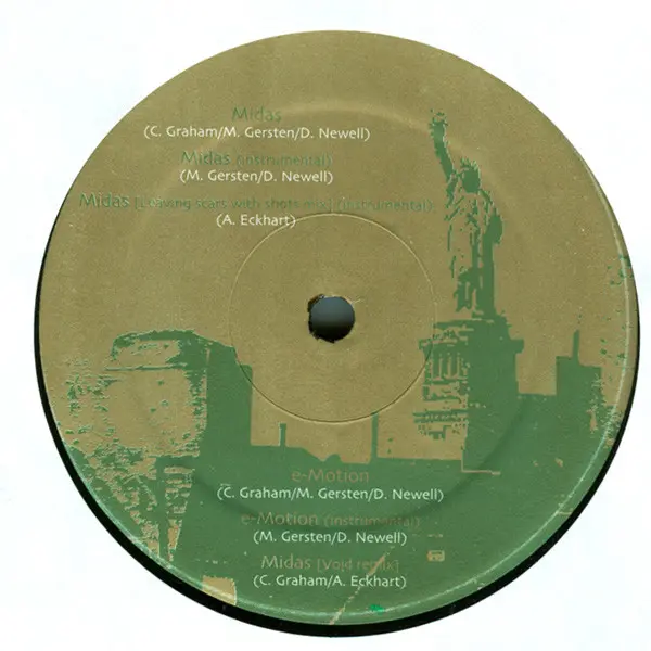Cyne - Midas, Hip Hop, Conscious, 2002 - Botanica Del Jibaro, Must!Delicious, US, Vinyl 1x 12"