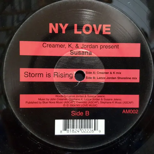 John Creamer & Stephane K & Lance Jordan Present Susana (2) - Storm Is Rising, Electronic, House, Progressive House, 2004 - N