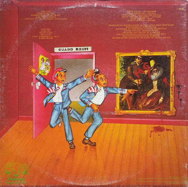 Mother Goose - Stuffed, Pop, Rock, Novelty, Pop Rock, 1977 - Mushroom, Australia, Vinyl 1x LP, Album
