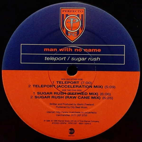 Album cover for Teleport / Sugar Rush by Man With No Name