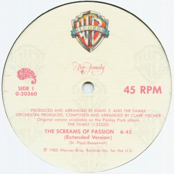 Album cover for The Screams Of Passion by Family (2), The