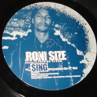 Album cover for Sing by Roni Size Featuring Jocelyn Brown